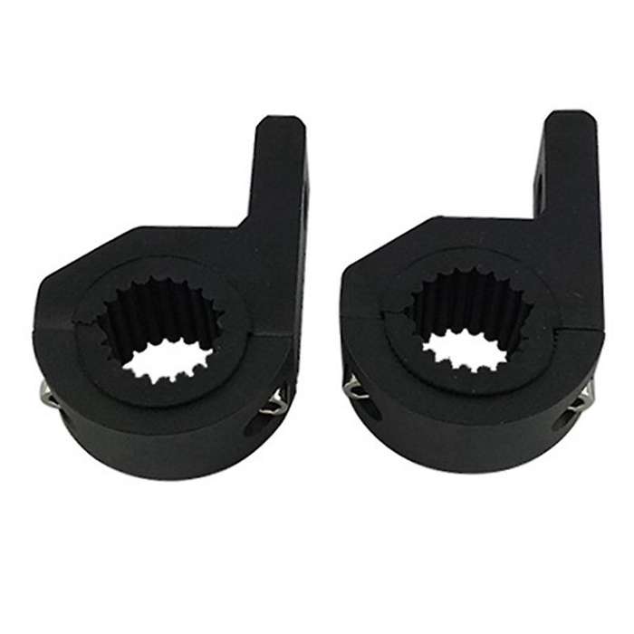 Universal 2pcs Mount Bracket Fog Driving Light Spotlight Clamp Bracket 15-30mm for Car Motorcycle C