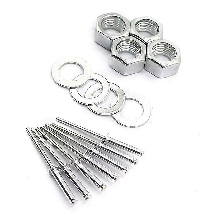 Universal Alloy Mount Bonnet Hood Pin Pins Lock Latch Kit Racing Sport Car Silver