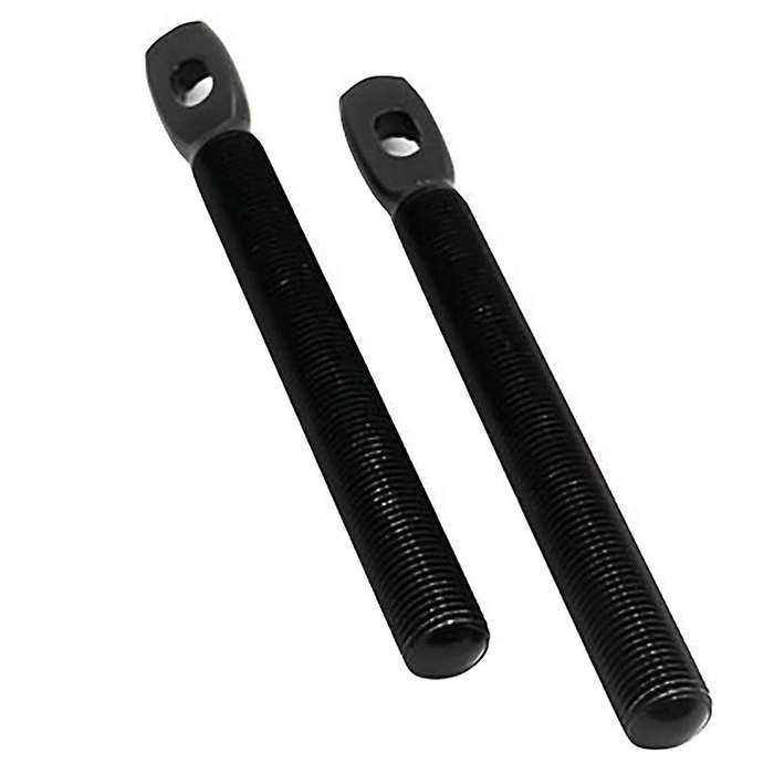 Universal Alloy Mount Bonnet Hood Pin Pins Lock Latch Kit Racing Sport Car Black