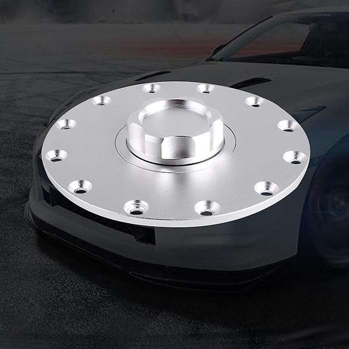 Universal Billet Aluminum Fuel Cell Cap Flush Mount for Fuel Surge Tank VR-SLFCC-01SL