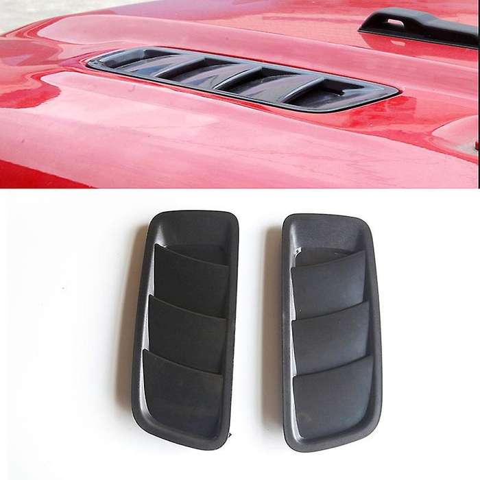 Universal Bonnet Hood Vent Air Vents Scoop Duct Louver Air Outlet Decoration Cover for JL 2018 2019