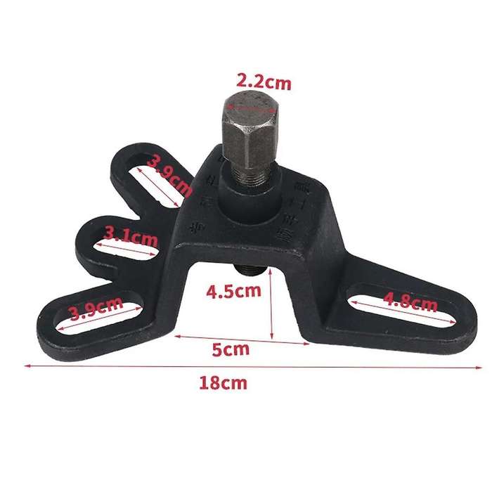 Universal Brake Drum Puller Tool Wheel Hub Puller Repair Tool Handheld for Motorcycle Accessories