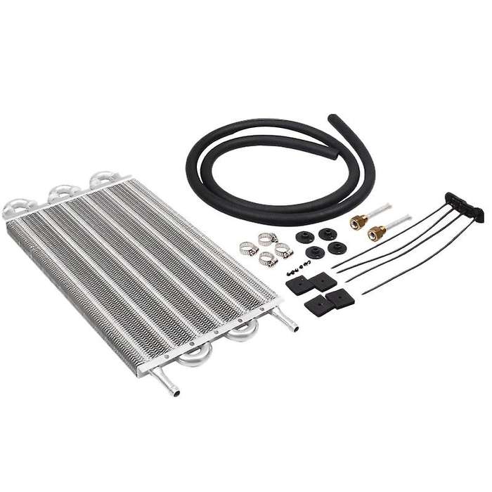 Universal Car Air Condenser Radiator 6 Row Fin Pipe Belt Condenser for Auto Accessory