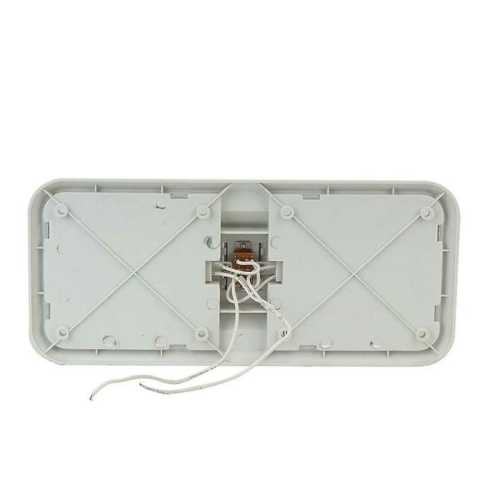Universal Car Ceiling Double Dome Light for Trailer Marine RV 48 LED 12V 520LM Car Light Lamp White