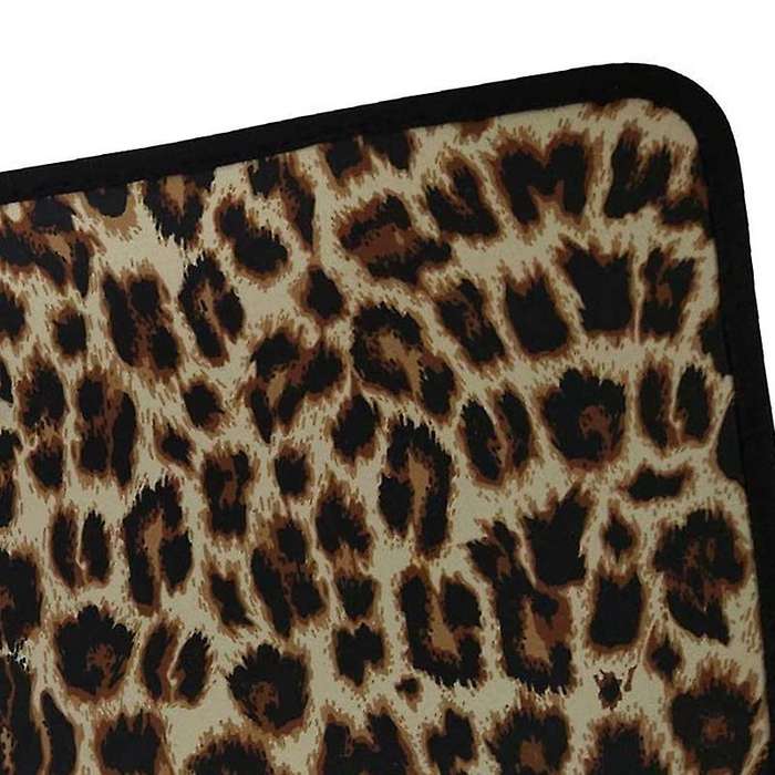 Universal Car Leopard Console Armrest Pad Cover for Protect Car Armrest Decoration Cover