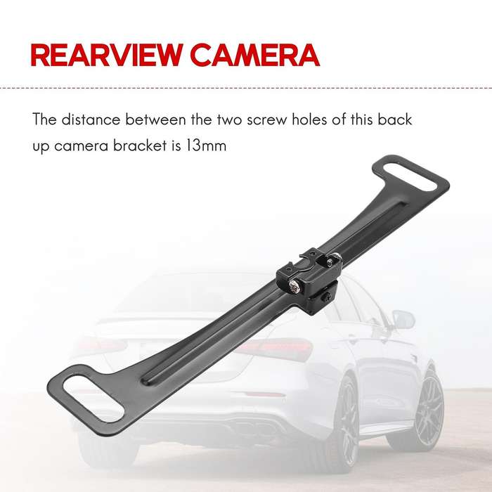 Universal Car Rear View Camera License Plate Bracket Kit Accessories, Only Holder for Backup Camera