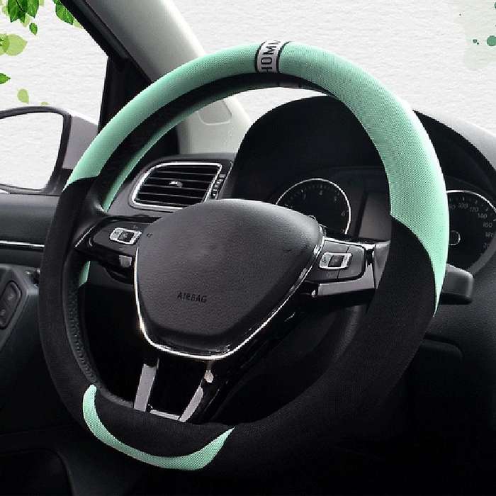 Universal Car Steering Wheel Ventilation 38CM Cover Sport Styling 15 Inch Non-Slip Car Steering Whee