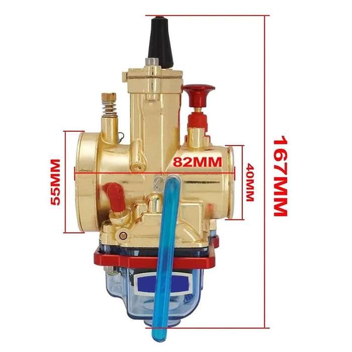 Universal Carburetor Carburador with Power Jet for Pwk 32mm 2t 4t 75cc-250cc