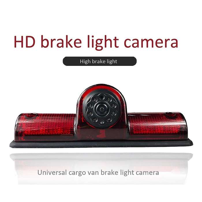 Universal Cargo Van 170 Degree High-Position Brake Light Reversing Camera Waterproof Rear View Camer