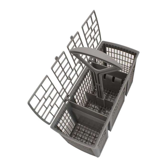 Universal Dishwasher Cutlery Basket Replacement, with Removable Handle, Dishwasher Utensil Holder fo