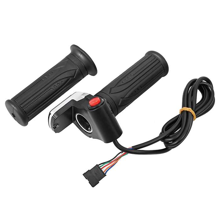 Universal Electric Bike Throttle with Lcd Display Handle Throttle for 36v Twist Throttle Scooter E-