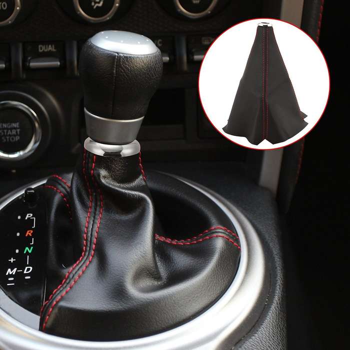 Universal Manual Gear Shift Knob Dust-Cover Gear Gaiter Cover Gear Shifter Shift Knob Gaiter