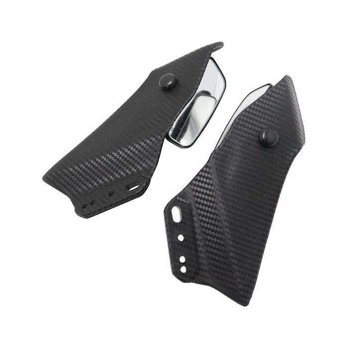 Universal Motorcycle Adjustable Flank Spoiler Fairing with Mirrors for Cbr650r Yzf R1 Yzf R6 T-max53