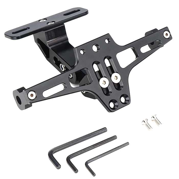 Universal Motorcycle Eliminator Motorcycle License Plate Holder Eliminator Rear Tail Light Bracket B