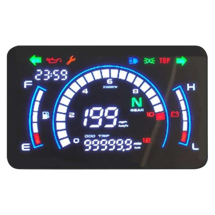 Universal Motorcycle Speedometer Digital Panel for DREAM EX5 Instrument Speed Speed Tachometer Digit