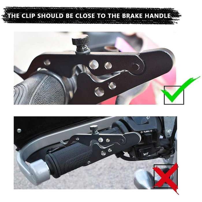 Universal Motorcycle Throttle Lock - Motorcycle Cruise Control - Motorcycle Cruise Lock Assist Throt