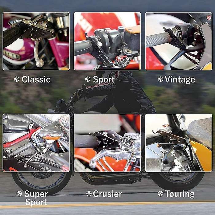 Universal Motorcycle Throttle Lock - Motorcycle Cruise Control - Motorcycle Cruise Lock Assist Throt