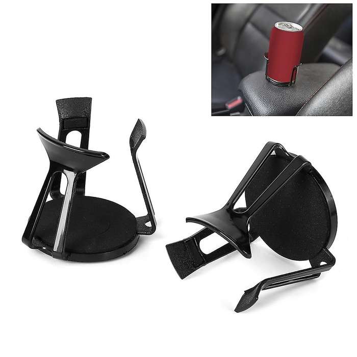 Universal Plastic 2Pcs Car Interior Water Cup Holder Paste Fixer Stopper Drink Bottle Stand Accessor