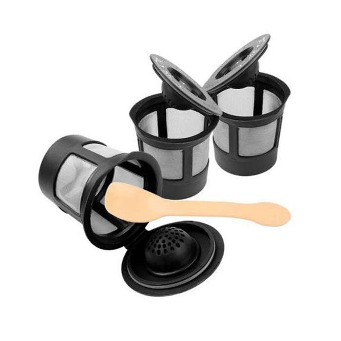 Universal Refillable K Cups Coffee Filter Pod, Coffee Pods for Coffee Maker 2.0&1.0