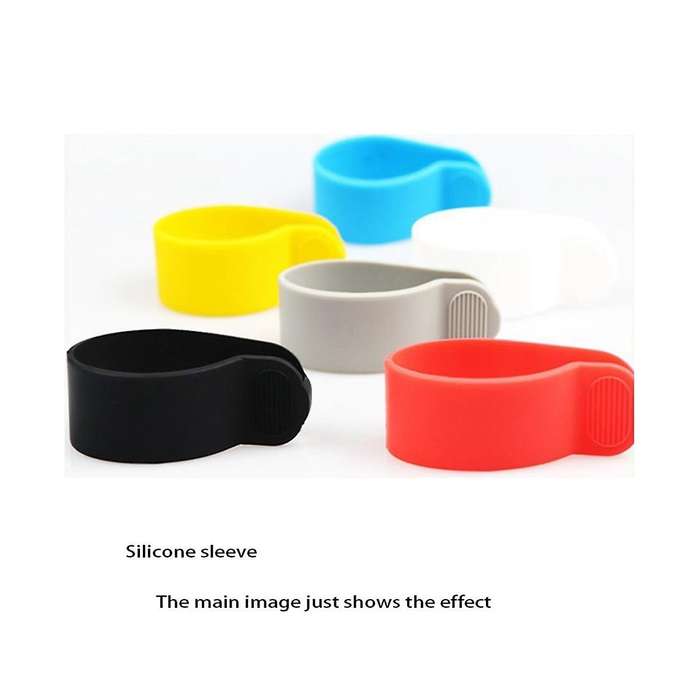 Universal Scooter Thumb Throttle Accelerator Protective Case Fixing Sleeve Scooter Part for (white