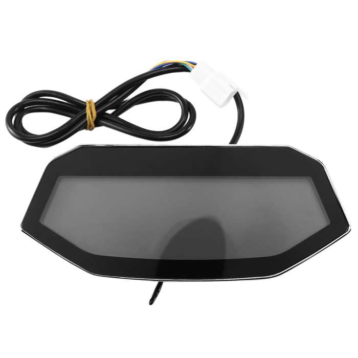 Universal RPM LCD Digital Odometer Speedometer Instrument