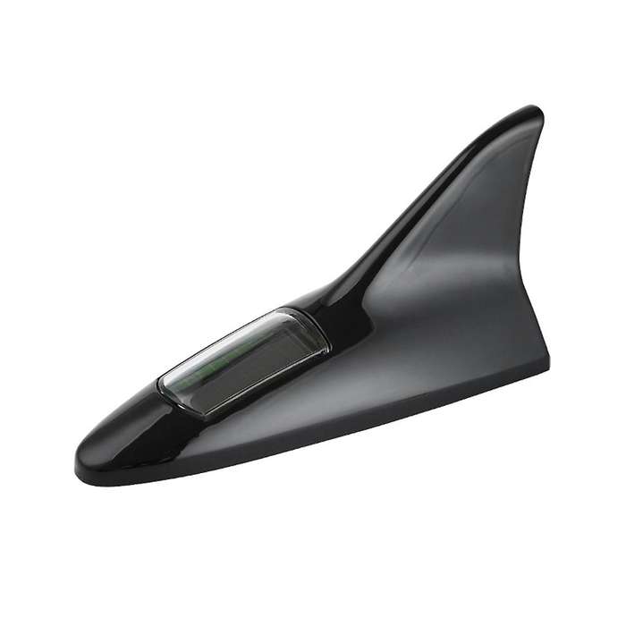 Universal Solar LED Light Car Fin Antenna Roof Tail Modified Light Belt Antenna Driving Safety Warni