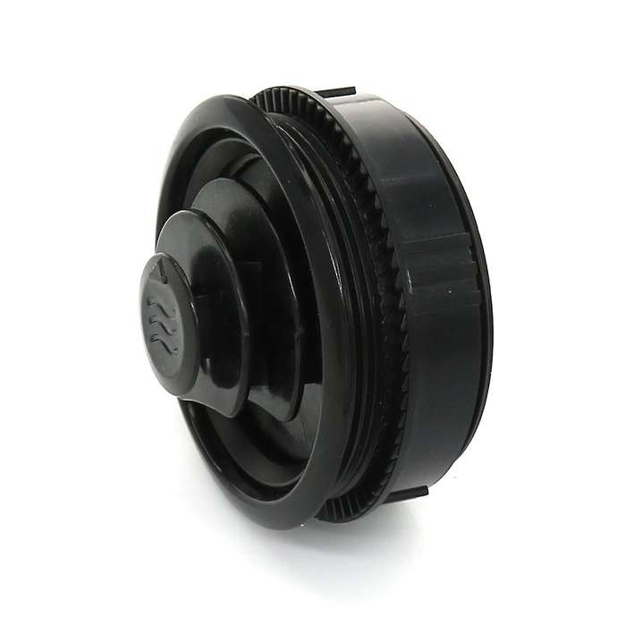 Universal Spherical Air Vane Round A/C Air Conditioning Outlet Vent for RV Bus Car (71/63/25mm)