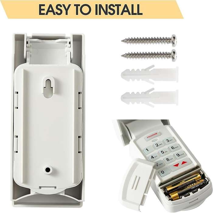 Universal Wireless Garage Door Opener Keypad -r for Genie Overhead Linear