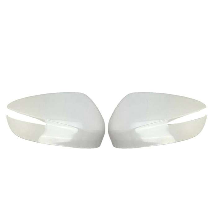Unpainted Car Door Mirror Side Rear View Mirror Cover Shell Mirror Cap for -3 -5 2015-2019