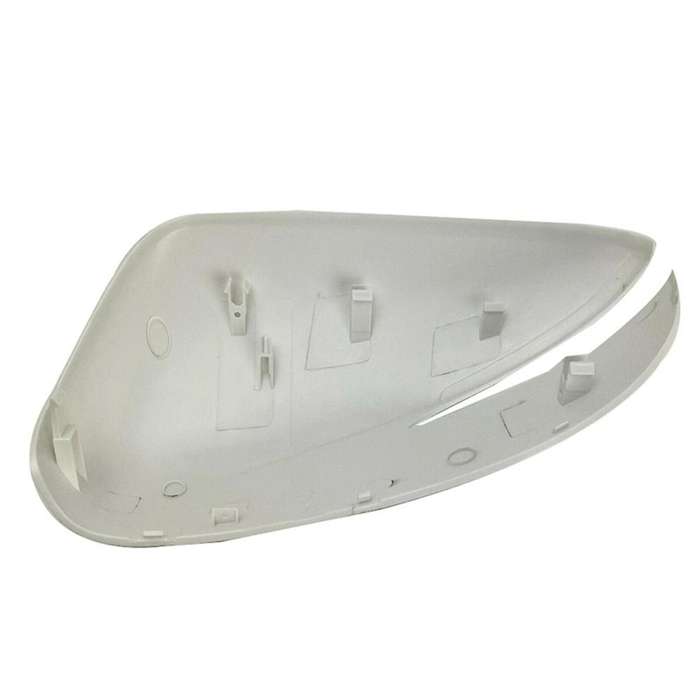 Unpainted Car Door Mirror Side Rear View Mirror Cover Shell Mirror Cap for -3 -5 2015-2019