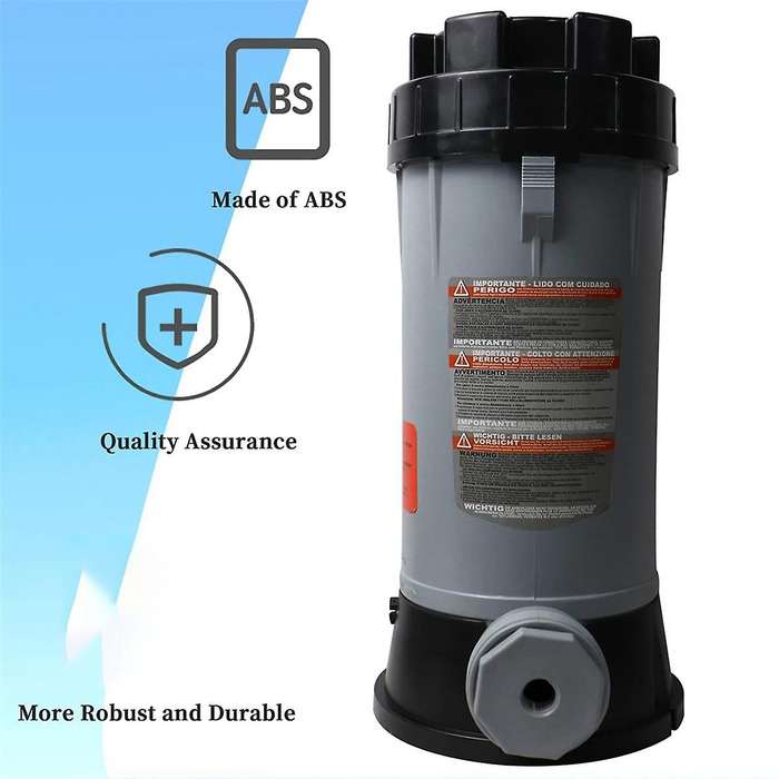 Updated CL200 In-Line Automatic Chemical Feeder, High-Strength PP Material, for CL200 Automatic