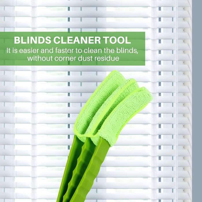 Upgrade Window Blind Cleaner Duster Brush Tool Kit for Blind,baseboard, Fan, Air Conditioner, Air C
