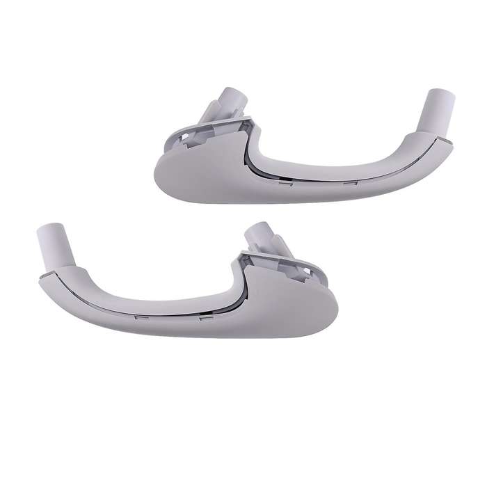 Upgraded Front Left & Right Interior Door Pull Handle Set for - W203 C-Class 2003-2007(Gray)
