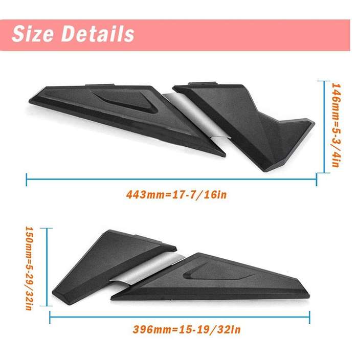 Upper Frame Infill Side Panel Set Guard Protector for - R1200GS 2013-2018 R1250GS 2019-2021 Adventur