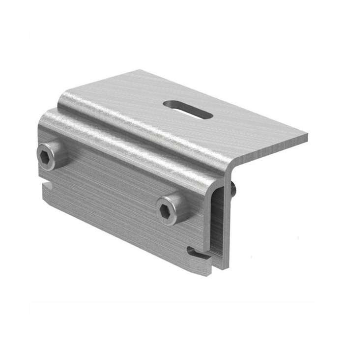 Upright Locking Edge Solar Pv Roof Hooks Photovoltaic Racking Accessories Mounting Bracket Roof