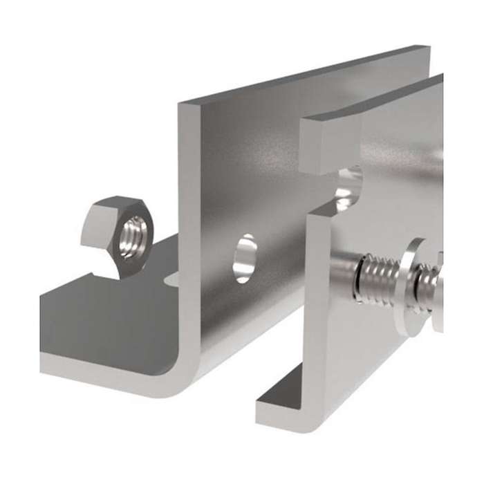 Upright Locking Edge Solar Pv Roof Hooks Photovoltaic Racking Accessories Mounting Bracket Roof