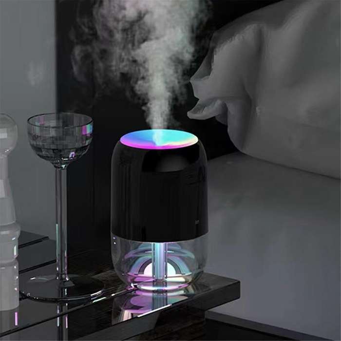 USB Air Humidifier Atmosphere Light Fragrance Intelligent Spray Colorful Aromatherapy Diffuser Humid