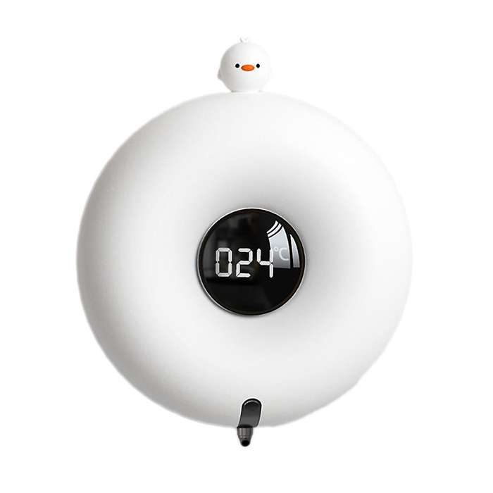 USB Charging Cute Pet Donut Washing Automatic Mobile Phone Wall-Mounted Led Display Foam Soap Dispen