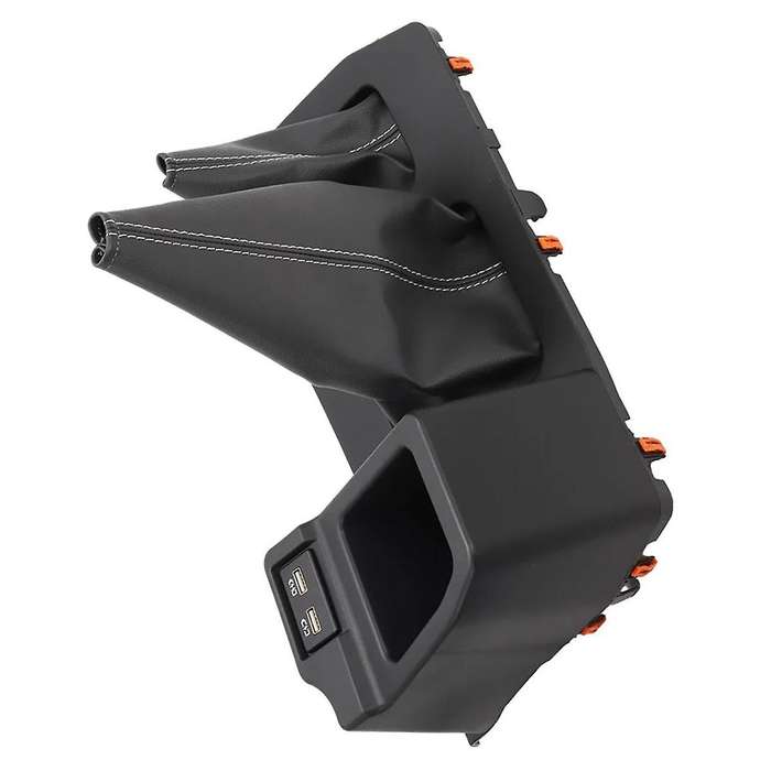 Usb Charger Centre Console Box Organizer Shift Gear Leather Boot for Land Cruiser Lc70 Lc76 Lc79 Fj7