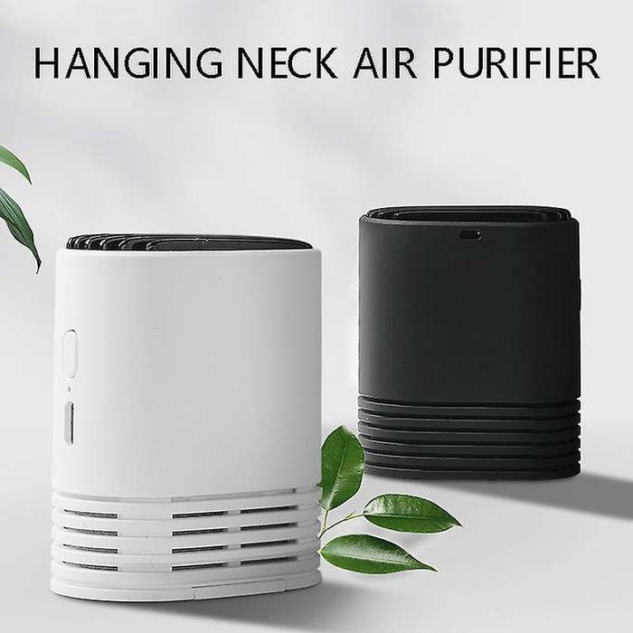 USB Portable Air Purifier Personal Hanging Necklace with Negative Ion Air Freshener for Adults Kids