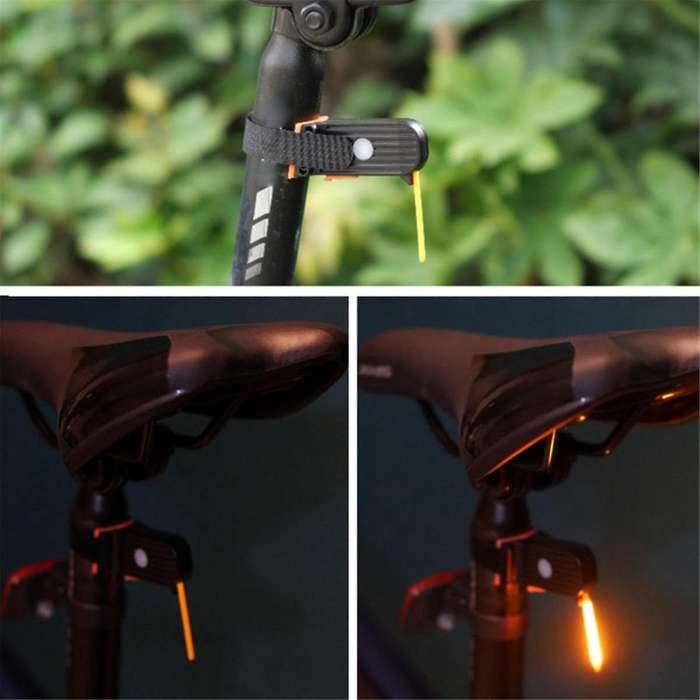 USB Rechargeable Bike Light Set Bicycle Taillight Smart Bike Headlight and Tail Light 4 Light Modes