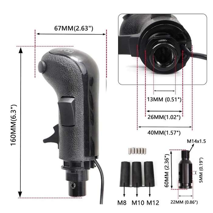 USB Shifter Knob for G29 G27 G25 TH8A High Low Gear Simulator PC USB Gearshift Knob