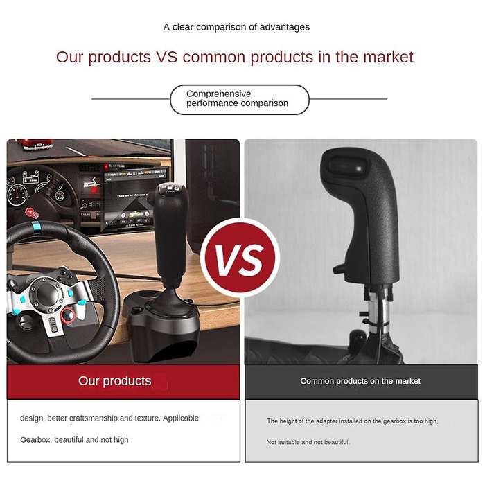 Usb Shift Knob for G29 G27 G25 Th8a for Ets2& Truck High Low Gear Simulator Shifter Simulators
