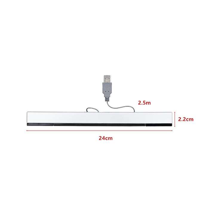 USB Wired Sensor Bar for Replacement Infrared IR Ray Motion Sensor Signal Receiver for System with S