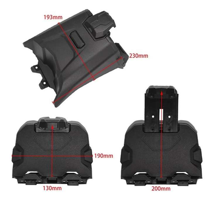 UTV Electronic Tablet Device Holder GPS Storage Box 715002874 for X3