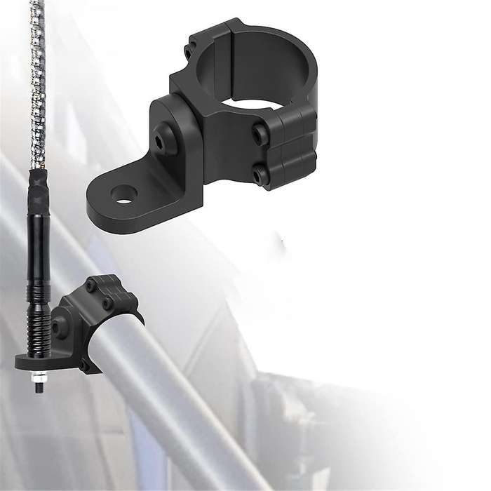 UTV Bracket for Mounting Flag and Whip Light 360 Rotating Flag Hole Adjustable to All SXS 1.75 to 2I