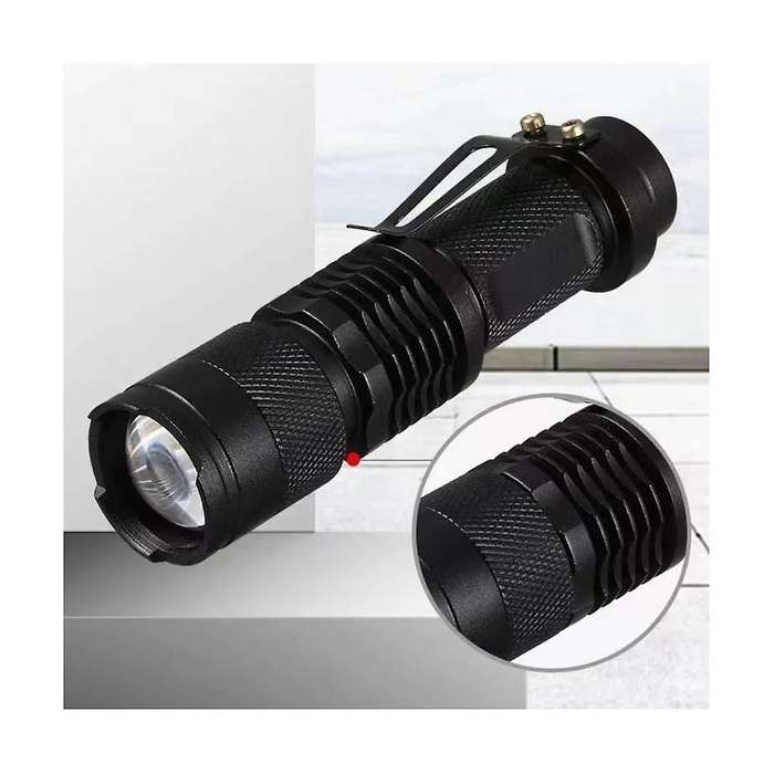 UV LED Flashlight 365Nm Aluminum Alloy Portable UV Flashlight Zoom Inspection Light Pet Stain Detect