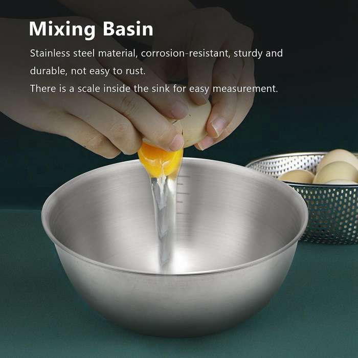 Vegetable Sink Drain Basket Household Kitchen Leaky Water Basket Egg Beater Mixing Bowl Salad Bowl