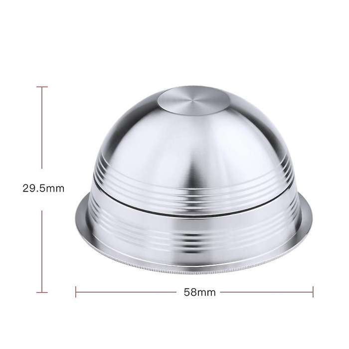 Vertuo Coffee Filters for Vertuoline Next & Plus ENV135 Refillable Stainless Steel Coffee Capsule Po