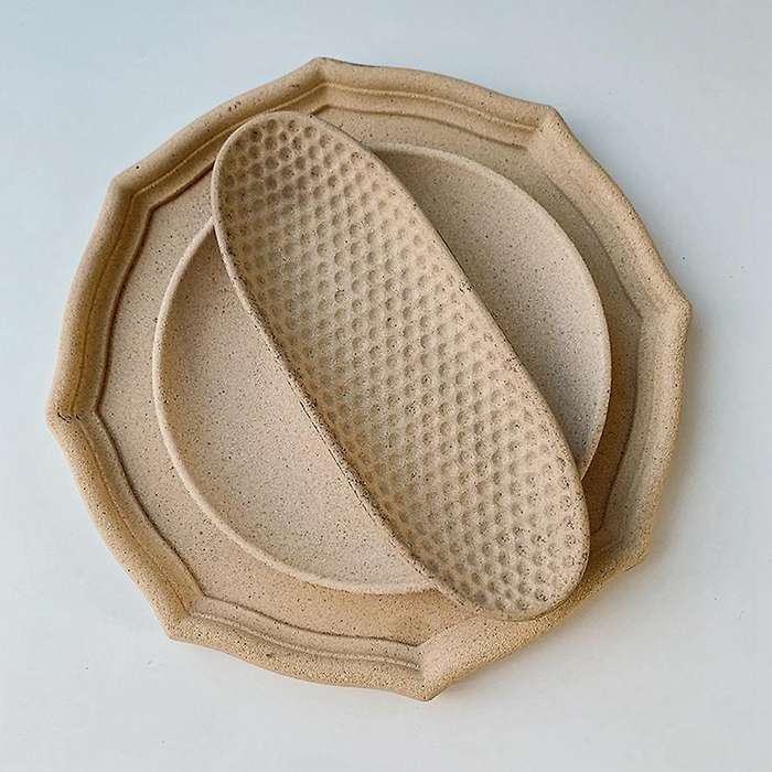 Vintage Wooden Tray, Storage Tray, Aromatherapy Tray, Homestay Decoration Props (Ellipse Tray)